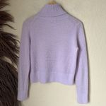 White & Warren purple cashmere knit turtleneck Size XS Photo 6