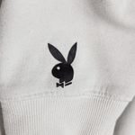 Playboy X Pacsun Camper Oversized Hoodie Full Zip Jacket White Flower Medium Photo 5