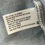 Wild Fable  Denim Overall Jumper Dress Raw Hem Pocket Detail Light Wash L Photo 4