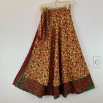 Reversible Maxi Wrap Skirt BINS617 Photo 0