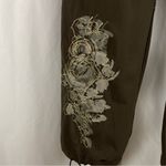 Nike Y2K Large Embroidered Cargo Baggy Oversized Loose Artsy Hippie Boho Pants Photo 5