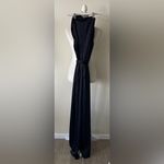 Donna Karan  - V-neck Pinstripe Jumpsuit Photo 7