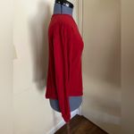 American Eagle  Outfitters Red V-Neck  Women’s T-shirt Size L Photo 4