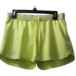 Under Armour  Athletic Shorts Neon Yellow Running Gym Activewear‎ Medium Photo 0