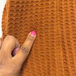 Urban Outfitters Out From Under Ty Waffle Knit Romper Terracotta Brown Small Photo 12