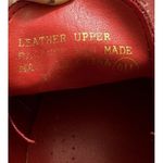 VTG 80S WOMENS 9 RED FRINGE LEATHER BOOTIES HUNTER’S RUN‎ BOOTS SHOES Photo 4