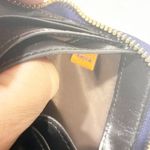 Tory Burch  Purple Full Zip Leather Embossed Multi Card Wallet Photo 2