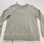 L.L.Bean Sage Green Midweight Cotton Slub Rollneck Pullover Sweater MEDIUM PETITE Photo 8