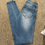 Ross High Waisted Blue Skinny Jeans Photo 1
