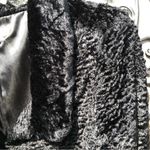 Crushed black~FAUX FUR CROPPED JACKET L Size L Photo 4