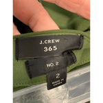 J. Crew Women's Knee Length Pencil Skirt Green Size 2 Photo 2