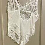 Sexy White Teddy Lingerie Lace XL Photo 1