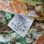 Lands' End  Linen Shift Dress Floral Sleeveless Pockets Pullover Women’s 14P Boho Photo 4