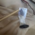 Merona Women’s khaki soft shell belt water repellent Double-Breasted Trench Coat Photo 2