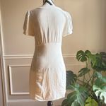 SUNDAY BEST ARITZIA Sandrine Mini Dress Light Birch White Size 12 Photo 3