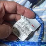 Speedo Women's  White Blue Tropical Floral Flowers Swimsuit Size 12 #0188 Photo 8