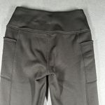 Avalanche Leggings Womens Small Black Fleece Lined High Rise Pockets Athletic Photo 9