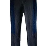 Madewell Black and Blue Paneled Block Jeans Photo 0