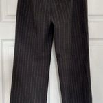 Van Heusen  Women's Dress Pants Trousers in Charcoal Gray Pinstripe Size 2 Photo 2