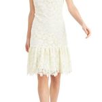 Ralph Lauren Lace Sleeveless Dress in Pale Cream/ Ivory Size 6 New w/Tag Photo 9