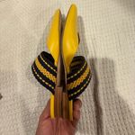 Malone Souliers  X ROKSANDA  37/5  ITALY Yellow and Black Mules Photo 9