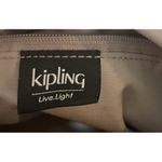 Kipling  Folki KI7327 Crossbody Shoulder Bag Purse Dual Handles Black Nylon‎ Photo 10