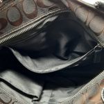 Coach Circle Patchwork Handbag Purse Black Brown Tote Shoulder Bag Retro Y2k Photo 9