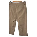 The Limited New  Pants Womens 8 Lexie Fit Stretch Pockets Capri Career Dress Tan Photo 6