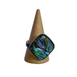 Handmade Abalone Shell Ring Photo 1