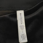 Athleta  Elation Ultra High-Rise Velvet Tight/Legging Black Velour Casual Size L Photo 10