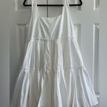 MABLE flowy white tiered white dress size Small Photo 1