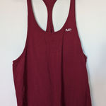 MP Activewear Women's Burgundy Athletic Tank Top Red Size L Photo 0