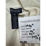 Jones New York Womans Sweater Top Beige Wool/rabbit Hair Long Sleeve SZ XL Photo 7