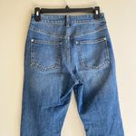 Anthropologie Pilcro The Vintage Straight Distressed Raw Hem Jeans Womens Sz 26 Photo 4