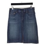 Citizens of Humanity Sophia Stretch Knee Length Skirt #300 31 Photo 12