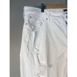 Torrid  Crop Boyfriend Straight Vintage Stretch Mid Rise Jeans Size 18 Distressed Photo 3