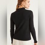 NEW Boden Black Lara Ruffle Wool Cotton Sweater 16 Photo 3