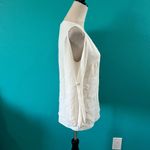 Shoshanna Ivory V-Neck Split Sleeves Blouse Minimalist Career Workwear Size S Photo 1