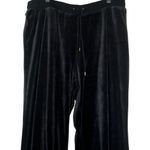 Vintage Chaps 2 Piece Black Velour‎ Jogging Suit Size L Photo 5