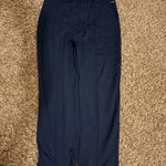 Mondetta  Sweatpants Medium Blue Herringbone Print Pull On Pockets Polyester Photo 2