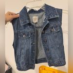 Fiore Women's denim vest size small Photo 0