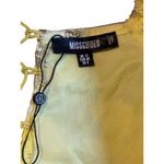 Missguided Yellow Gold Metallic Floral Puff Sleeve Corset Mini Dress US 8 NWOT Photo 11