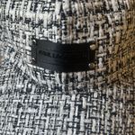 Karl Lagerfeld  Monochrome Tweed Cap Photo 1