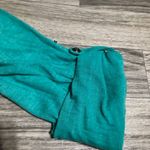 Athleta 🌿 Teal Long Sleeve Shirt; size Small Photo 3