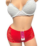 H&M  womens 34B white lace push-up bra Photo 0