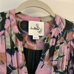 Sam Edelman Women's Izzie Blouson-Sleeve Midi Dress Photo 6