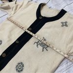 Vintage Venus Imports 100% Cotton Jacket Black and Natural Size XL Southwestern Photo 2