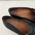 Adelante the Sofia Leather Penny Loafers Black Size 6.5 Photo 3