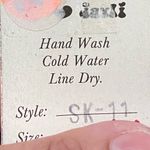 l*space Y2K Jayli black white dye cotton festival boho tube top, size medium Photo 8