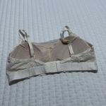 Soma Ivory / Nude Lace Mesh Removable Lining Pads Bralette Sz L Large Photo 1